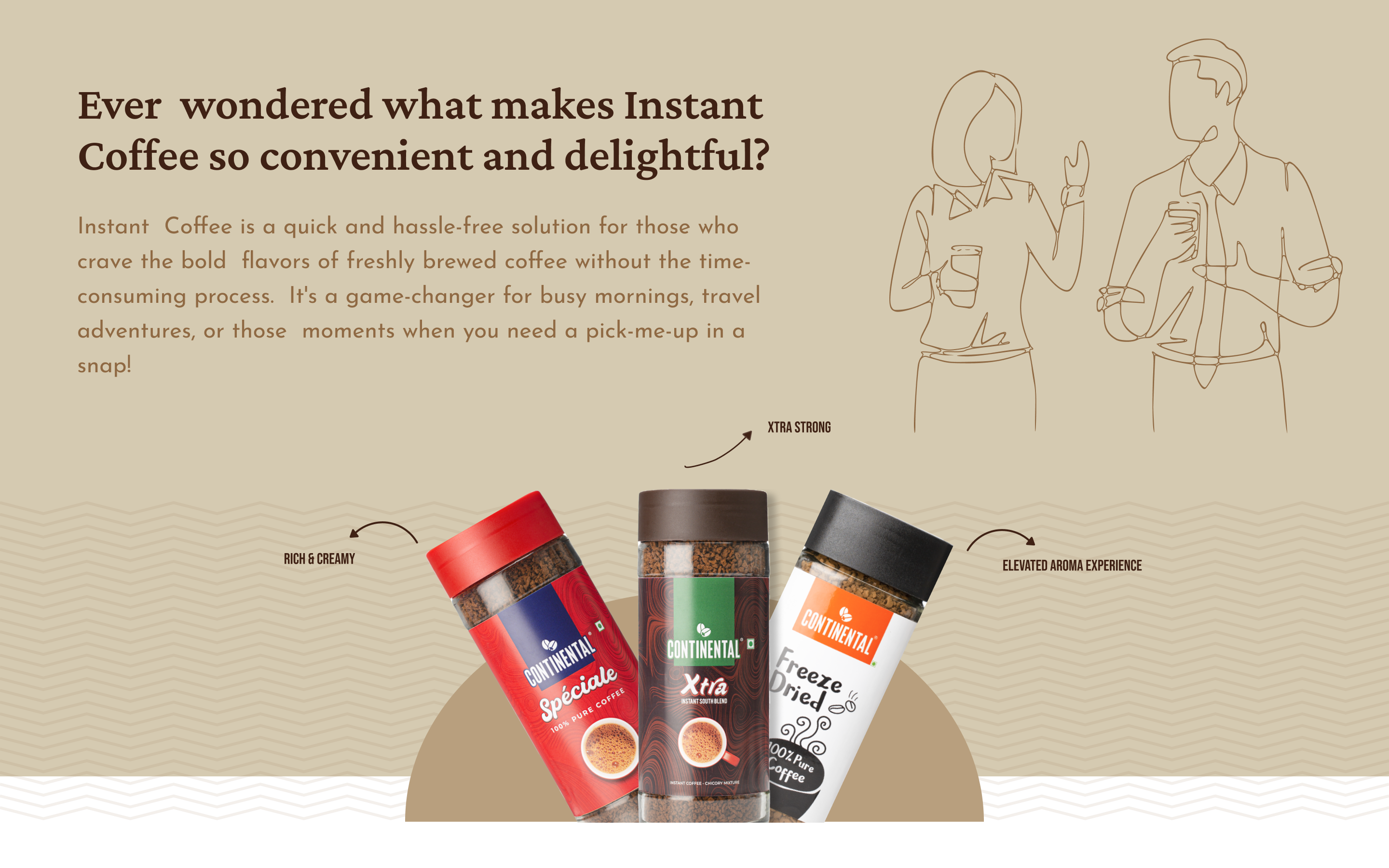 Buy Instant Coffee Online At Best Prices β Continental Coffee