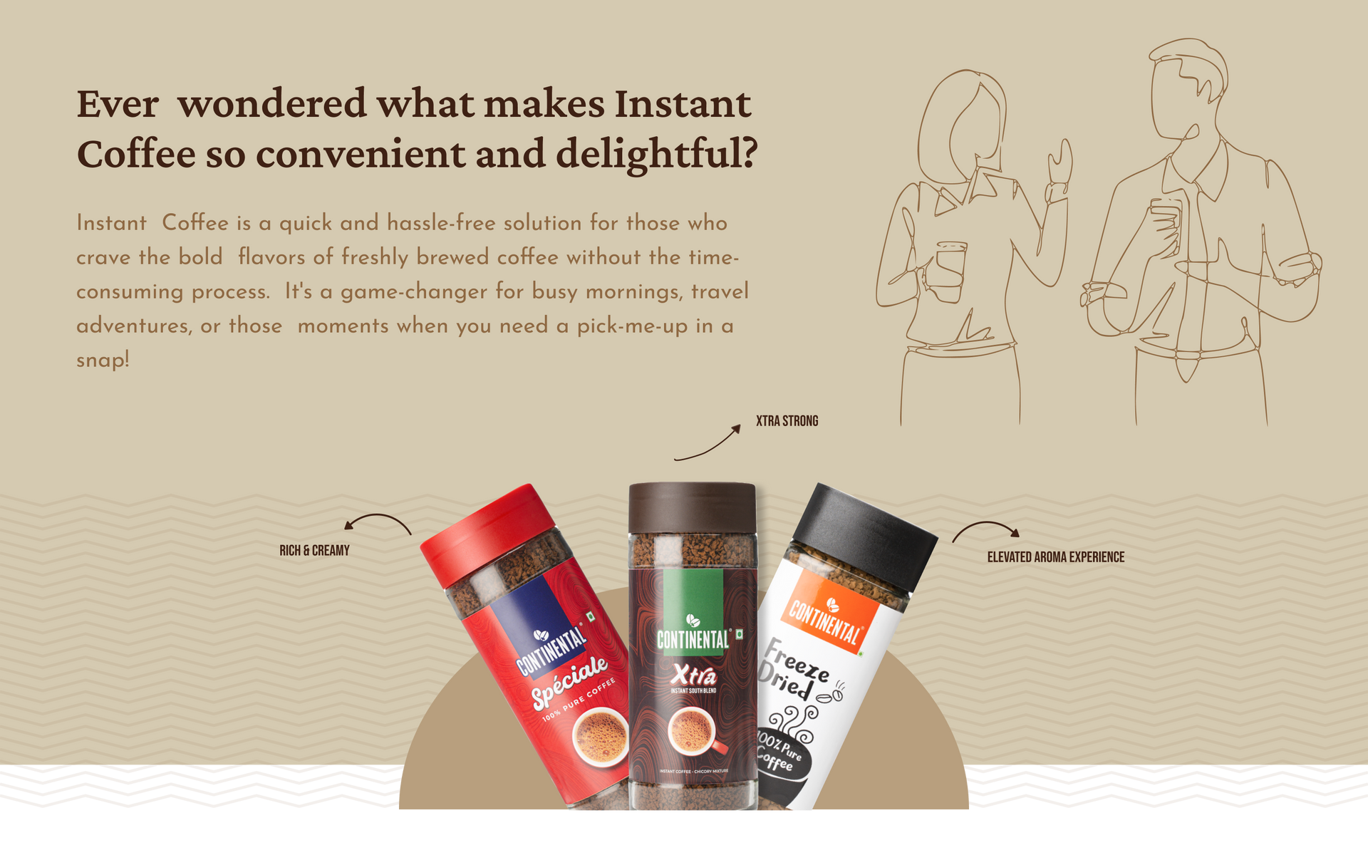 Buy Instant Coffee Online At Best Prices – Continental Coffee