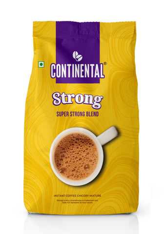 Continental Coffee Strong - 1KG Pouch | Instant Coffee Powder