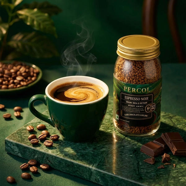 Espresso Noir brewed cup